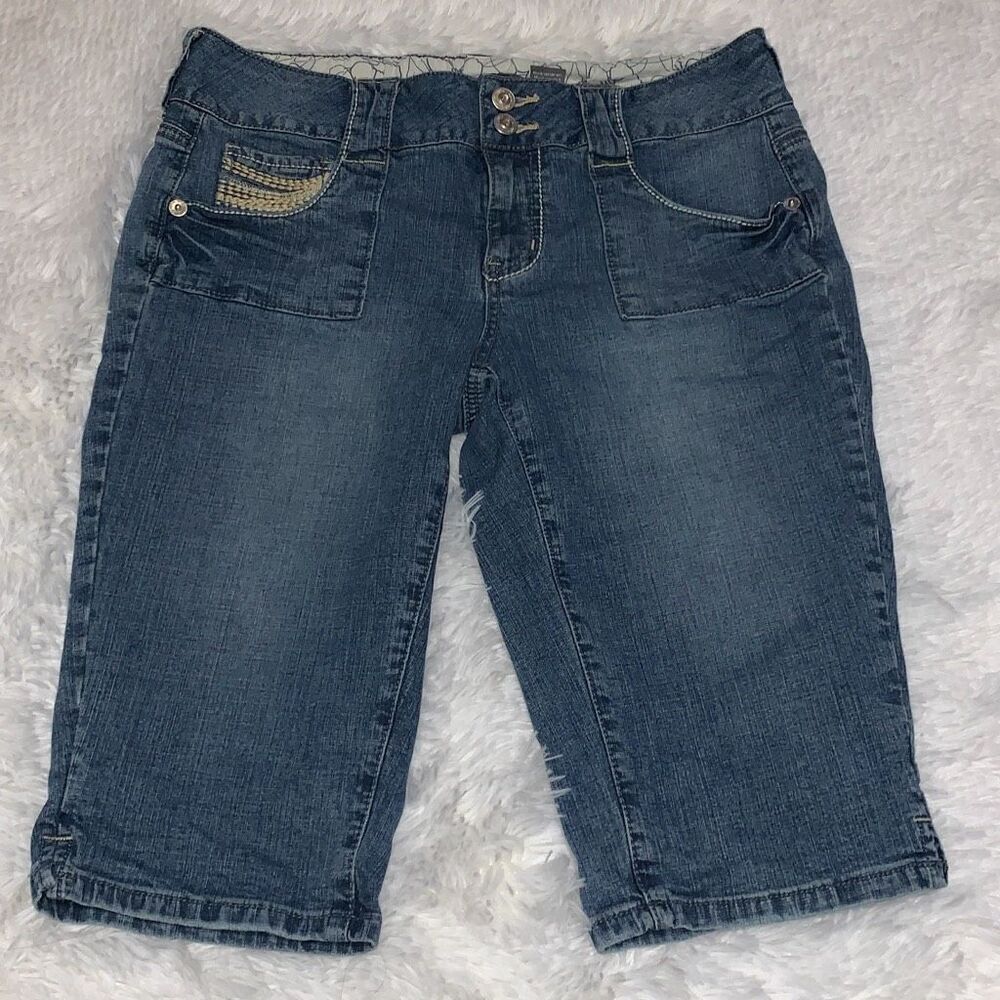 Vintage Apt 9 Denim Capris Jeans‎ Size 10P